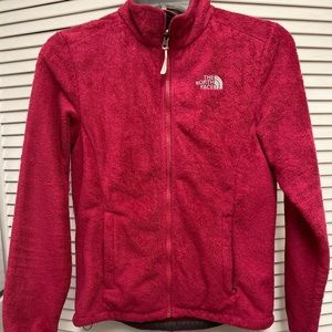 Pink North Face jacket small
